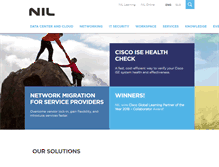 Tablet Screenshot of nil.com